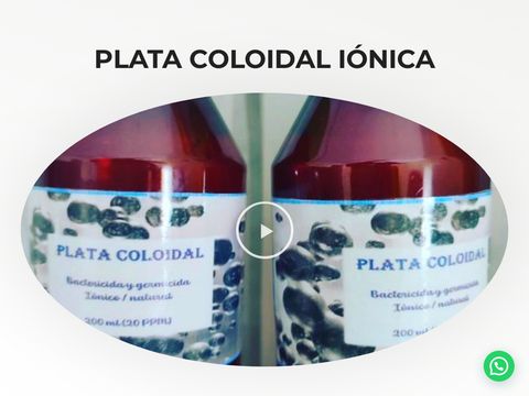 Plata Coloidal Ionica