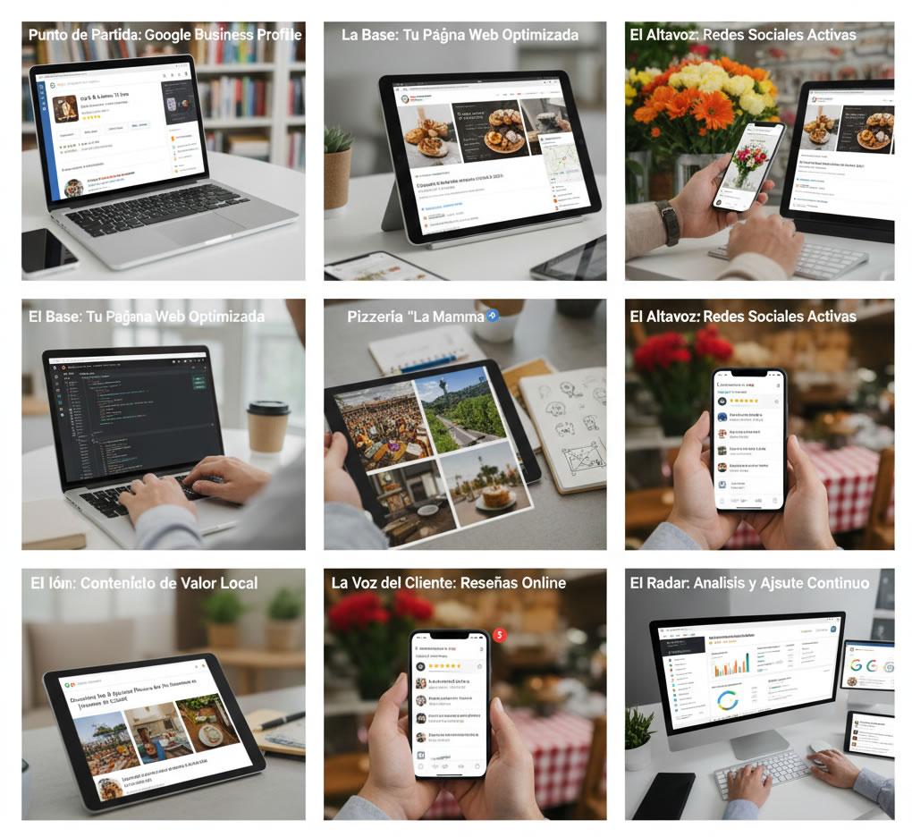 Cómo crear una presencia digital sólida para tu negocio local